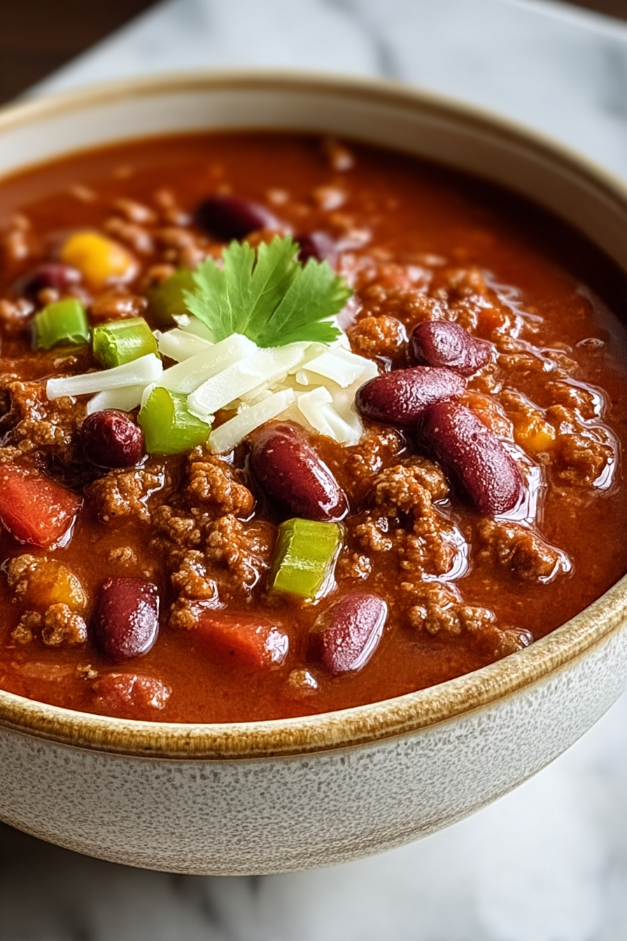 Delish Homemade Wendy's Chili