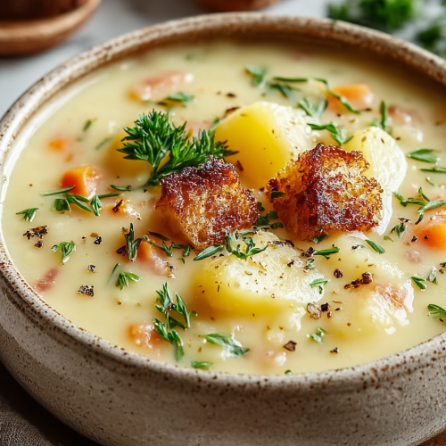 Delish Polish Potato Soup