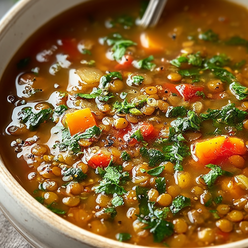 Delish Simple Lentil Soup