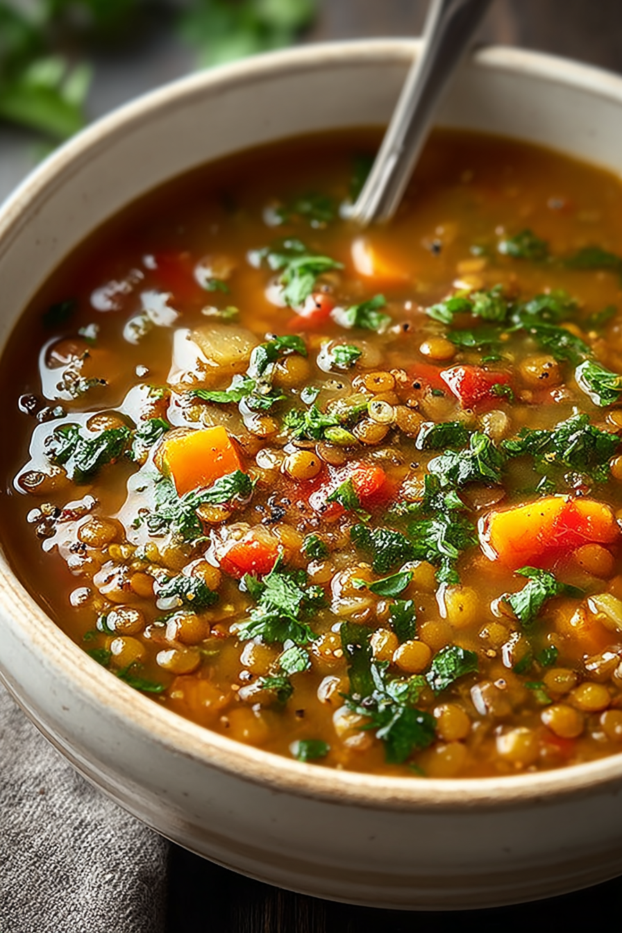 Delish Simple Lentil Soup