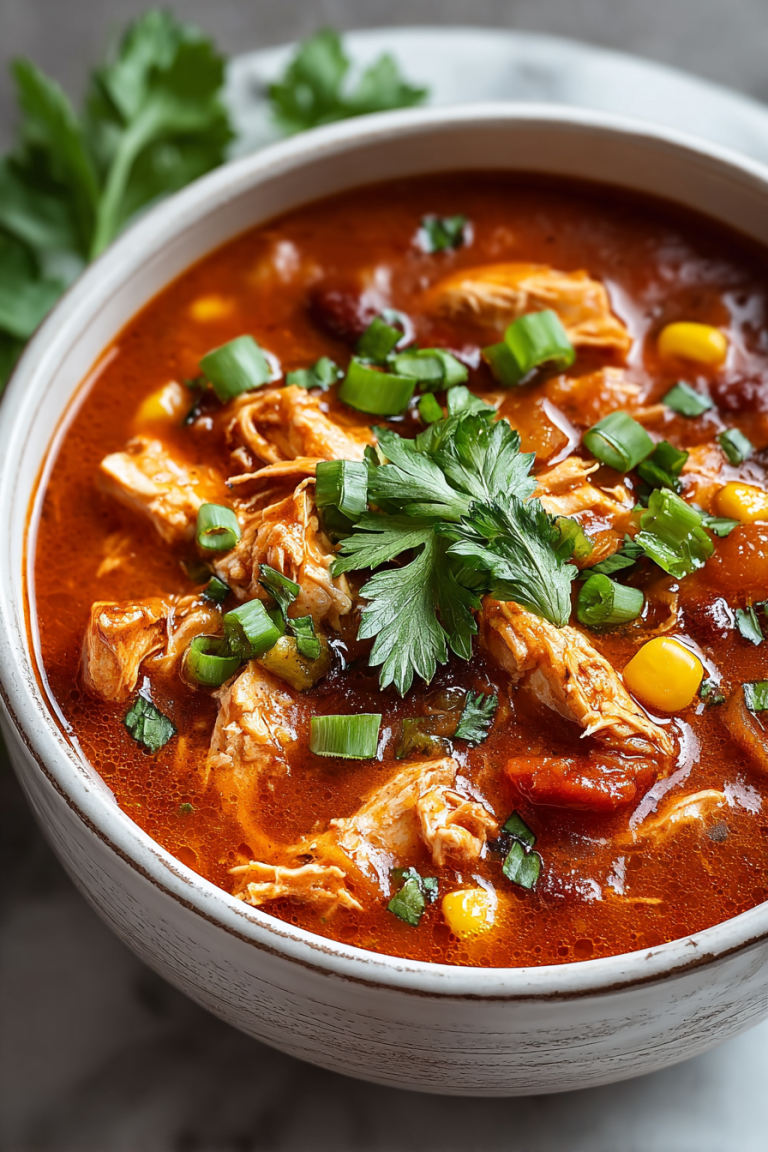 Easy Buffalo Chicken Chili
