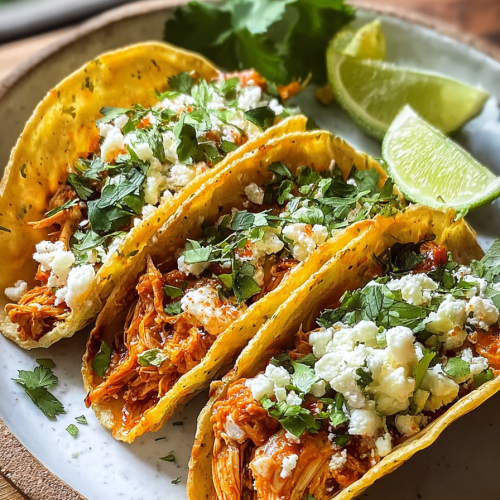 Easy Buffalo Chicken Chili Tacos