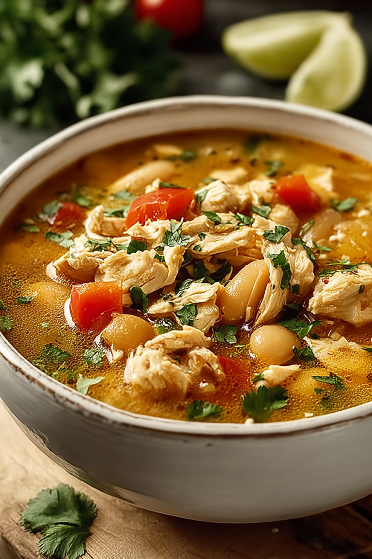 Easy Chunky White Chicken Chili