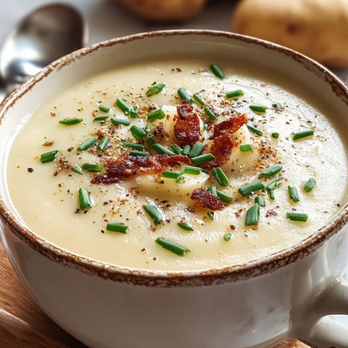Easy Creamy Baked Potato Soup