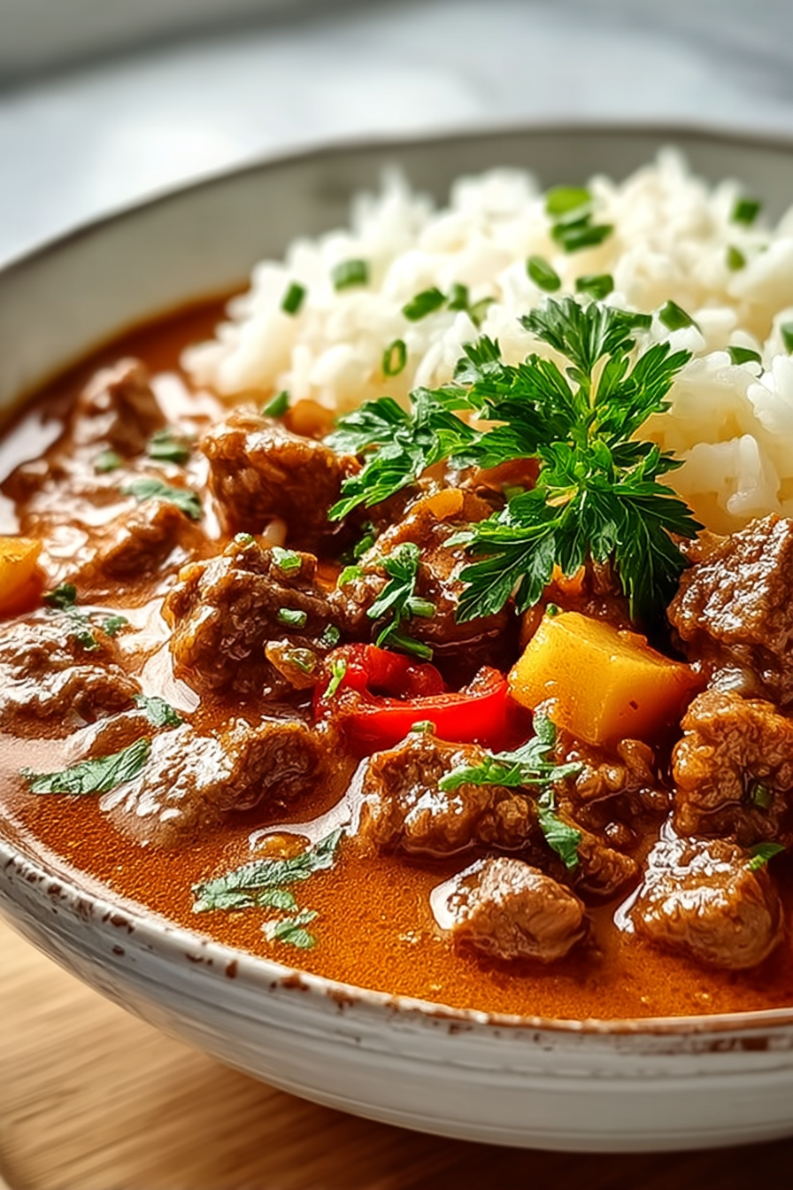 Easy Creamy German Goulash