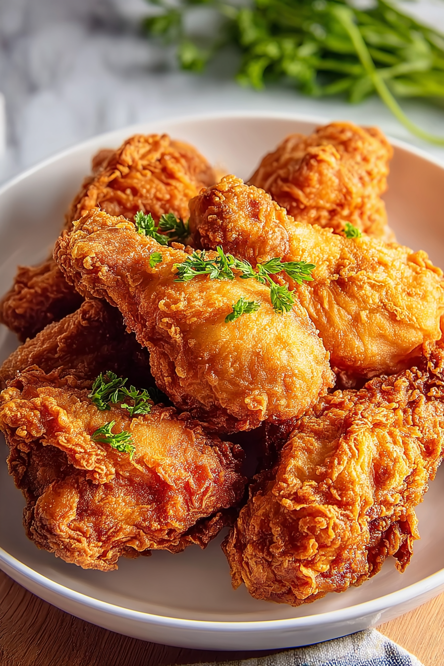 Easy Crispy Fried Chicken