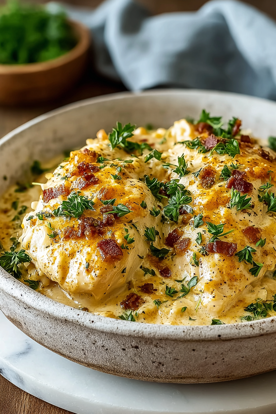 Easy Crockpot Crack Chicken