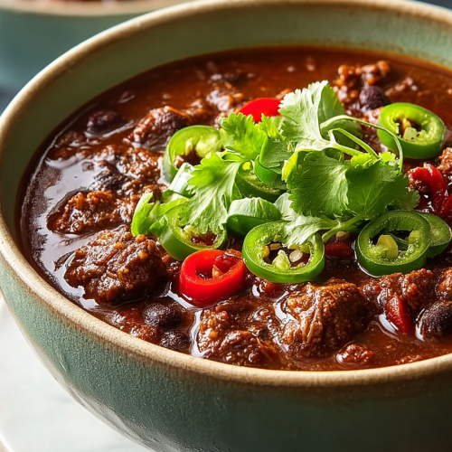 Easy Hearty Short Rib Chili