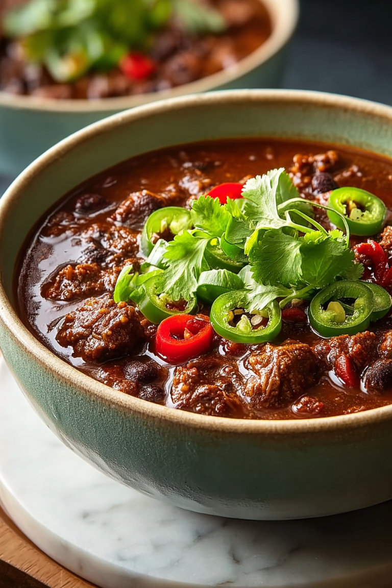Easy Hearty Short Rib Chili