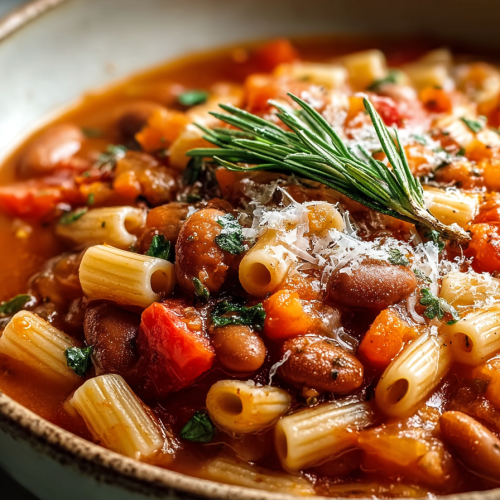 Easy Homemade Pasta e Fagioli