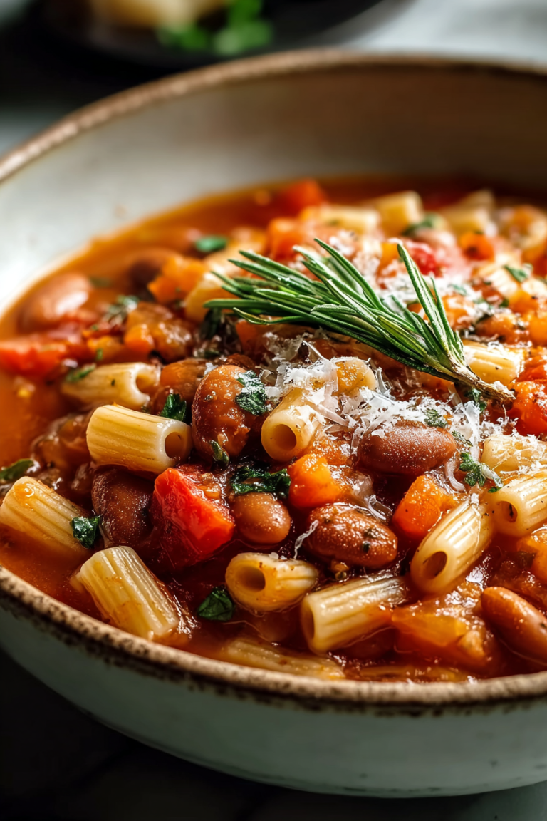 Easy Homemade Pasta e Fagioli