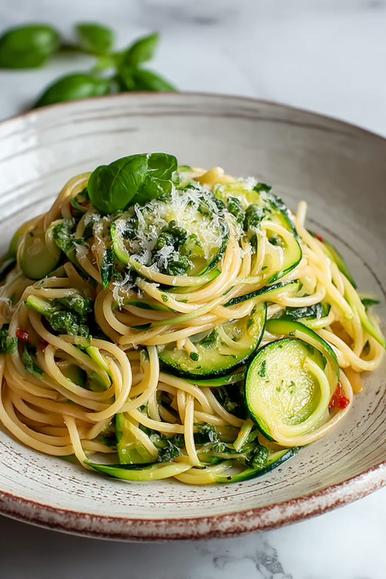 Easy Nerano Zucchini Spaghetti