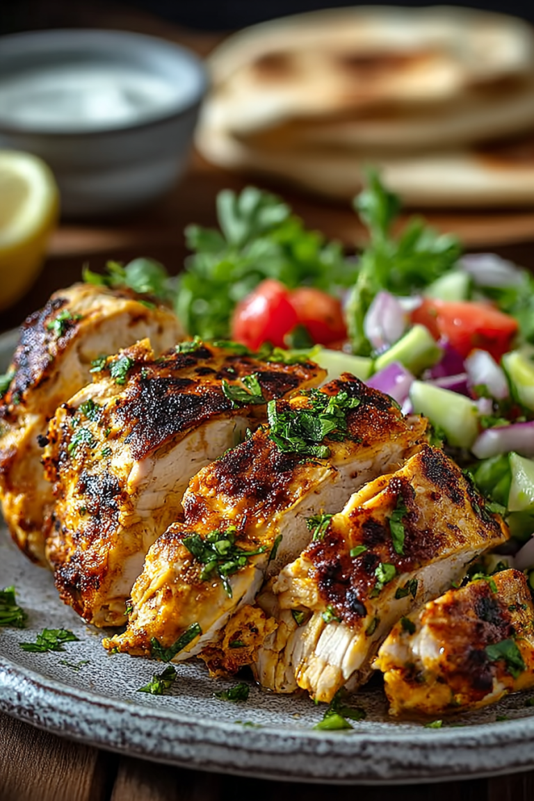 Easy Oven Shawarma Chicken