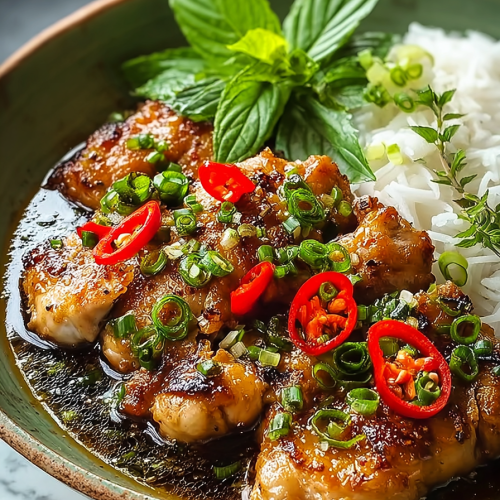 Easy Vietnamese Lemongrass Chicken