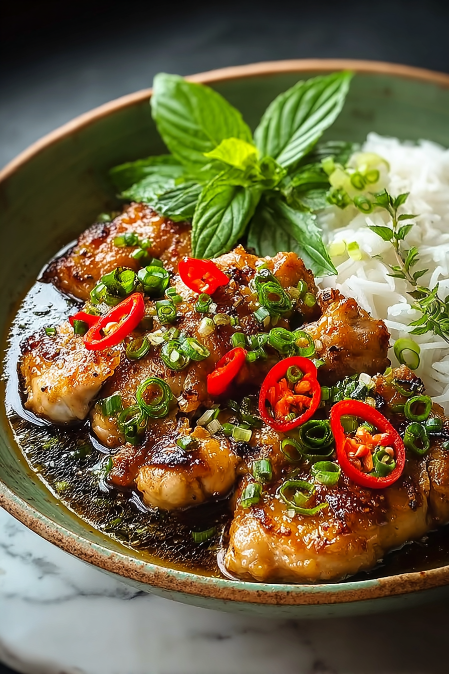 Easy Vietnamese Lemongrass Chicken