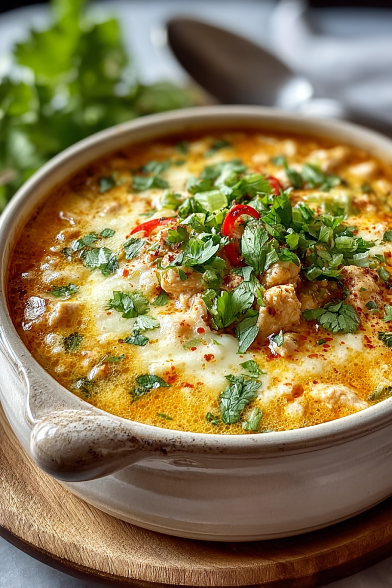 Easy White Chicken Chili Bake