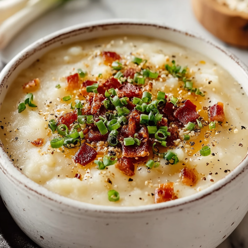Irresistible Loaded Potato Soup