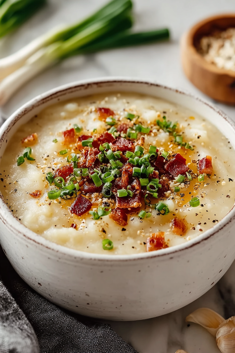 Irresistible Loaded Potato Soup