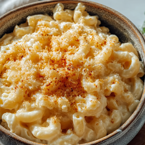 Simple Cottage Cheese Macaroni