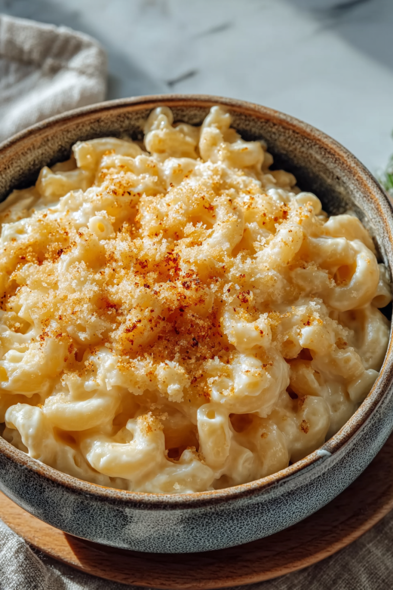 Simple Cottage Cheese Macaroni
