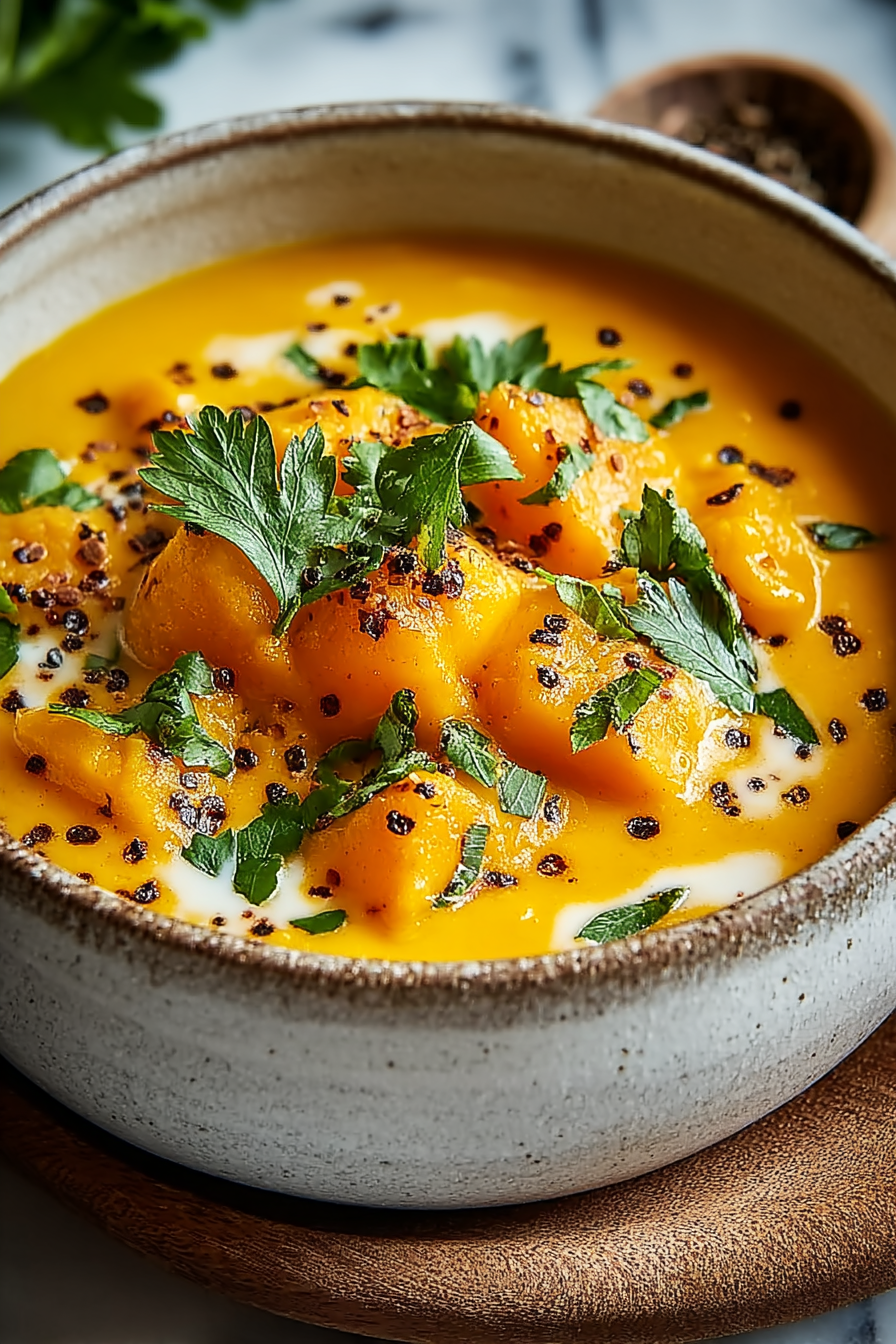 Simple Creamy Butternut Squash Curry